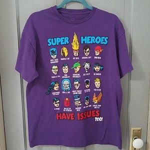 DC comics super hero t shirt